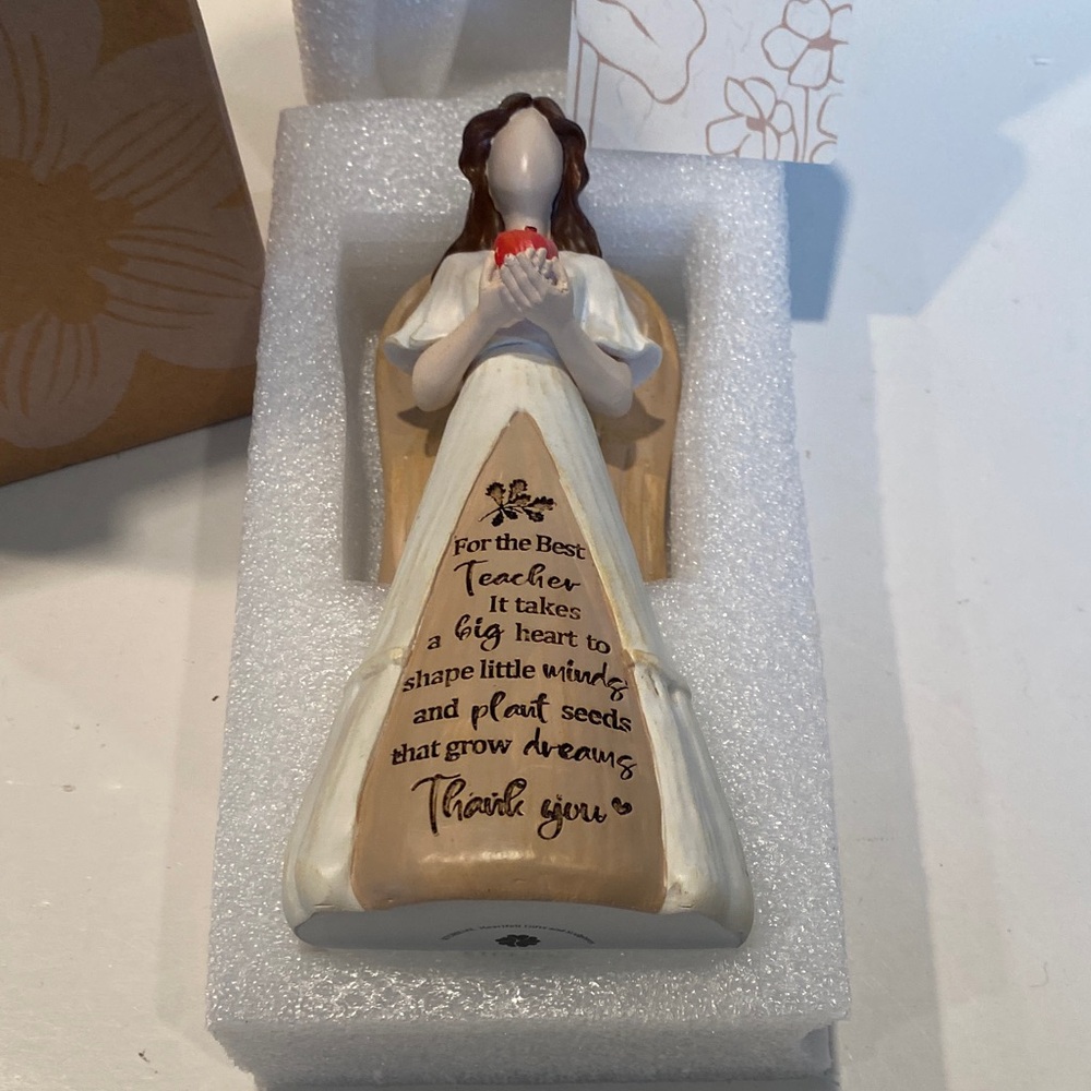 NIB StorieMe Angel Sculpture, Teacher Gift